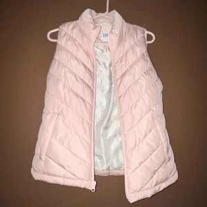 Pink Gap vest.
